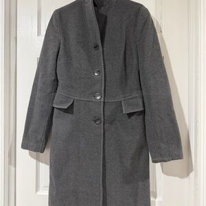 Zara Charcoal Pea Coat for Women